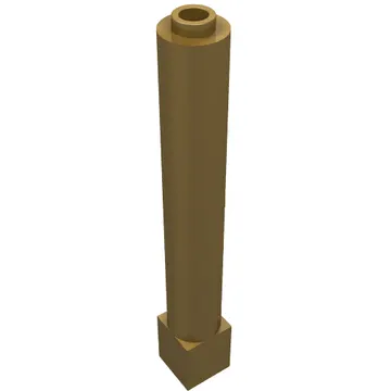 Support Round 1 x 1 x 6 Solid Pillar