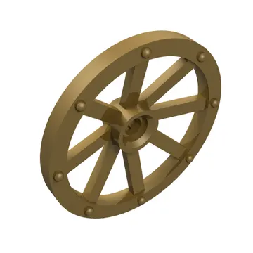 Wheel Wagon Large (33mm D.), hole notched for wheels holder pin