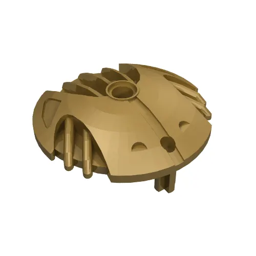 Large Figure Shield 5 x 5 with 7 Fins