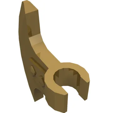 Weapon Axe Head, Clip-on (Viking) [Thick Clip]