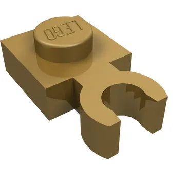 Plate Special 1 x 1 with Clip Vertical [Thick Open O Clip]
