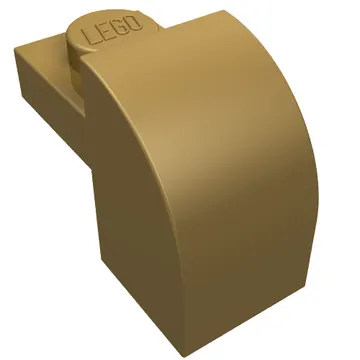 Brick Curved 1 x 2 x 1 1/3 with Curved Top