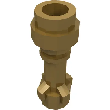 Weapon Lightsaber Hilt with Bottom Ring
