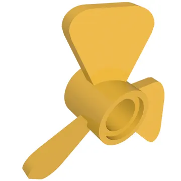 Propeller 3 Blade 3 Diameter with Pin Hole