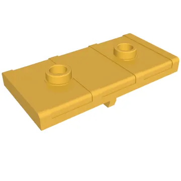 Treasure Chest Lid, Flat with 2 Studs