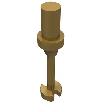 Bar 3L with Handle, Stop Ring and Side Stops (Minifig Ski Pole)
