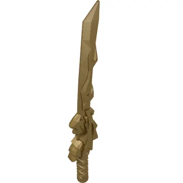 Weapon Sword Katana with Dragon Guard (The Sword of Fire)