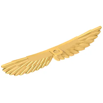 Minifig Neckwear Wings (Mummy) [Plain]