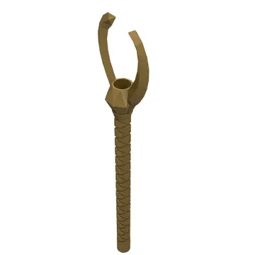 Weapon Staff with Forked End (Pharaoh)