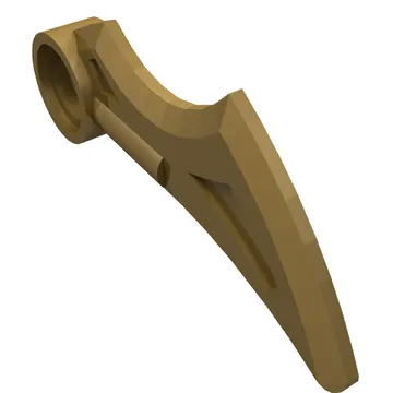 Wing / Blade 1 x 4 with Pin Hole