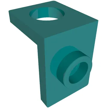Minifig Neckwear Bracket [One Stud] - Reinforced