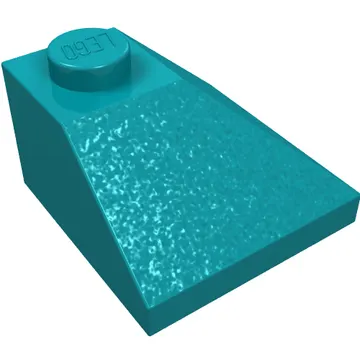 Brick Sloped 45° 2 x 2 Double Convex