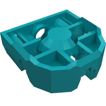 Technic Pin Connector Block 3 x 3 x 1