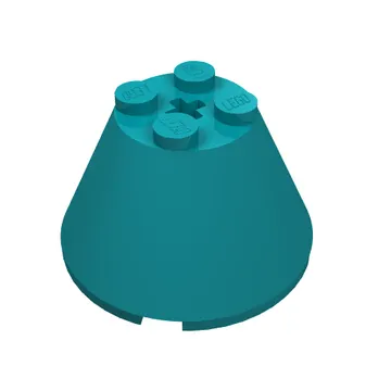 Cone 4 x 4 x 2, Axle Hole [Plain]