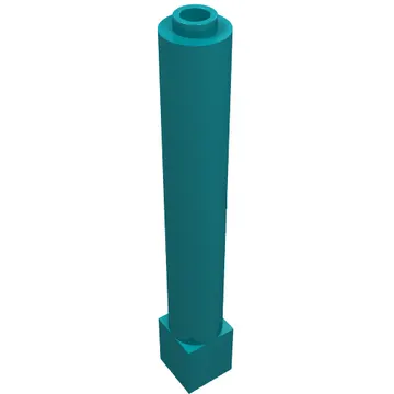 Support Round 1 x 1 x 6 Solid Pillar