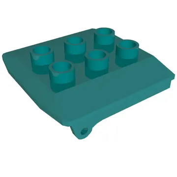 Duplo Backhoe / Train Cabin Roof