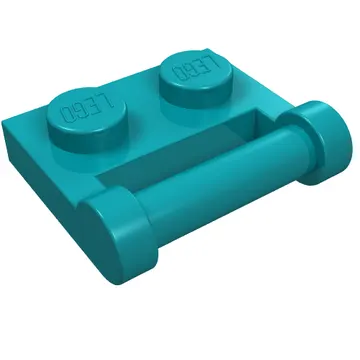 Plate Special 1 x 2 [Side Handle Closed Ends]