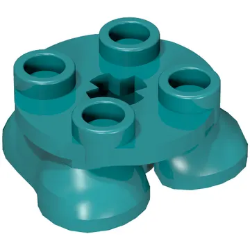 Feet, 2 x 2 x 2/3 with 4 Studs on Top