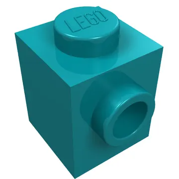 Brick Special 1 x 1 with Stud on 1 Side