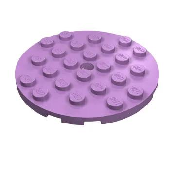 Plate Round 6 x 6 with Hole