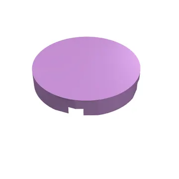 Tile Round 2 x 2 with Bottom Stud Holder