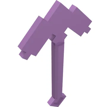 Tool Pickaxe Blocky, Double