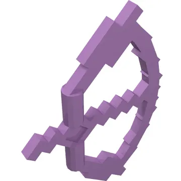 Weapon Bow and Arrow, Blocky