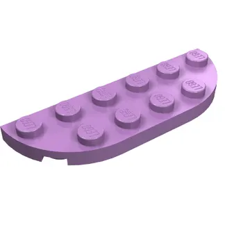 Plate Round Corners 2 x 6 Double