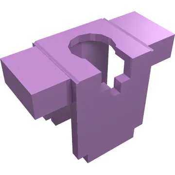 Minifig Neckwear Armour Breastplate Rectangular (Minecraft)