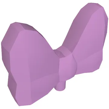 Headwear Accessory Bow Large with Small Pin [Plain]