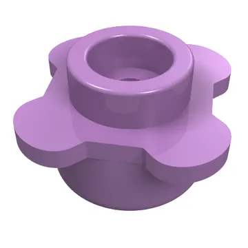 Plant, Flower, Plate Round 1 x 1 with 4 Petals