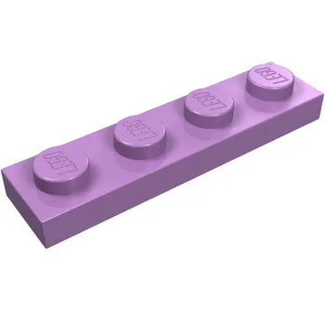 Plate 1 x 4