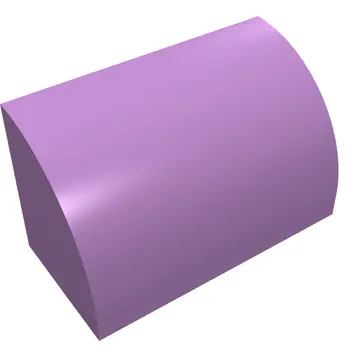 Brick Curved 1 x 2 x 1 No Studs