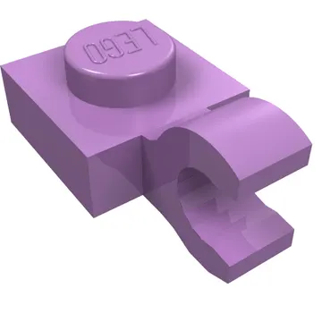 Plate Special 1 x 1 with Clip Horizontal [Thick Open O Clip]