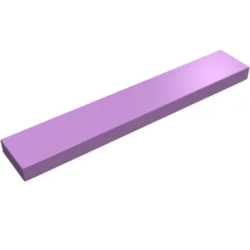 Tile 1 x 6 with Groove