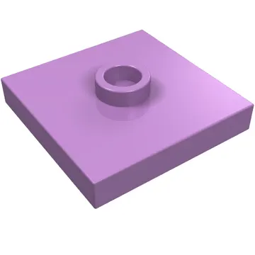 Plate Special 2 x 2 with Groove and Center Stud (Jumper)