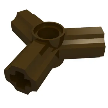Technic Axle and Pin Connector Angled Triple [120° Offset]