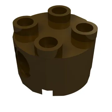 Brick Round 2 x 2, Pin Holes