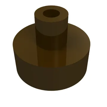 Tile Round 1 x 1 with Hollow Bar