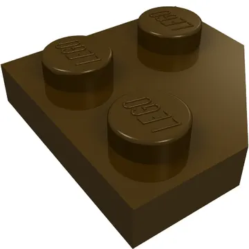 Wedge Plate 2 x 2 Cut Corner