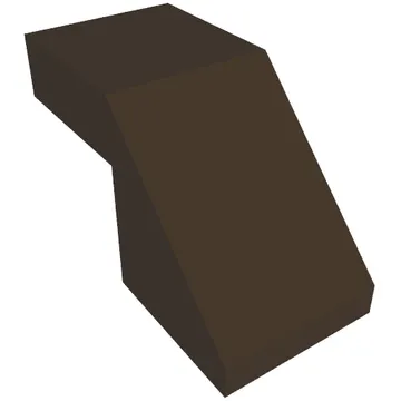 Brick Sloped 45° 2 x 1 with 2/3 Inverted Cutout and no stud