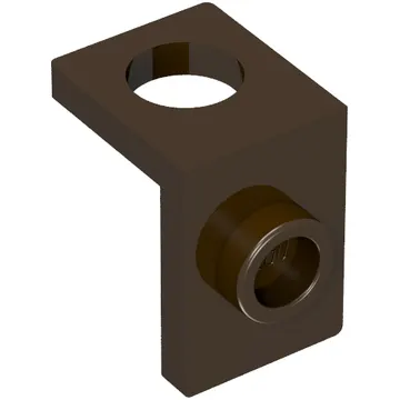 Minifig Neckwear Bracket [One Stud] - Reinforced