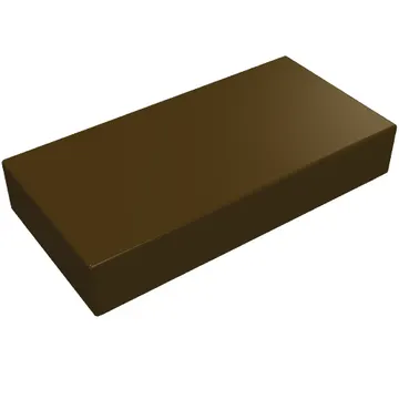 Tile 1 x 2 with Groove