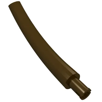 Animal Body Part / Plant, Tail / Neck / Branch / Trunk, Middle Section with Pin, Round Pin Hole