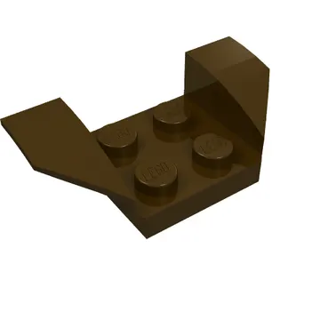 Mudguard 2 x 4 with 2 x 2 Studs and Flared Wings