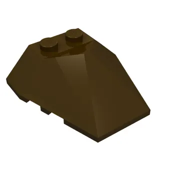 Brick Wedged, Sloped 4 x 4 Pyramid Center