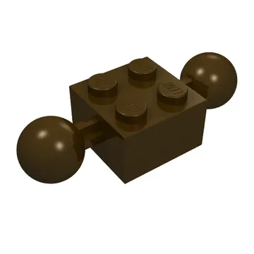Technic Brick Special 2 x 2 with 10.2mm Balls [Center Mold Indention]