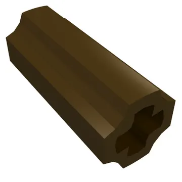 Technic Axle Connector Smooth [with x Hole + Orientation]
