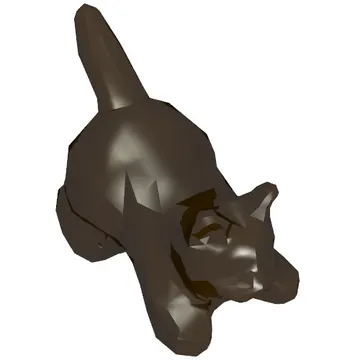 Animal, Cat, Kitten Crouching [Plain]