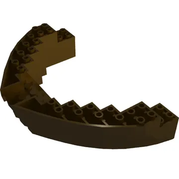 Boat Hull Section, Brick 16 x 10 x 3